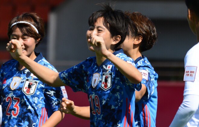 「早いぃ！」なでしこ日韓戦、開始32秒で植木理子が電光石火の先制ゴール！ 今大会２点目を奪取【女子アジア杯】