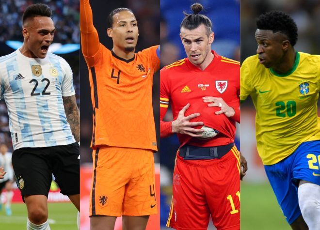 ファン・ダイク、ベイル、ヴィニシウス…FIFAの「W杯でプレーしたことがないスター」に選出された日本代表戦士は？