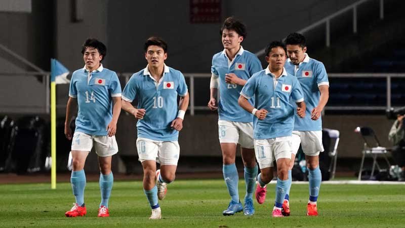 堂安、久保、上田、相馬、三苫ら攻撃陣が躍動！U−24日本代表がガーナに6-0完勝