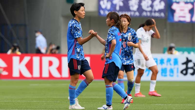 五輪代表選手選考前最終戦、各選手が猛アピールのなでしこジャパンがメキシコに快勝