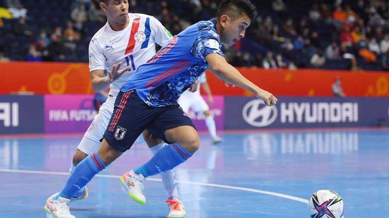 パラグアイに逆転負けのフットサル日本代表、グループ３位で決勝T進出