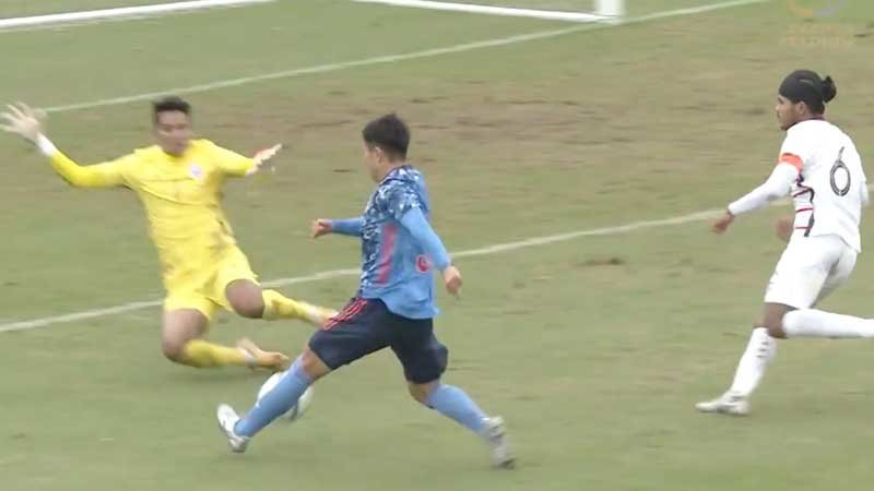 【AFC U-23アジアカップ2022予選 ハイライト】高校生、大学生、プロが入り混じるU-22日本代表が躍動、カンボジア代表に4-0完勝