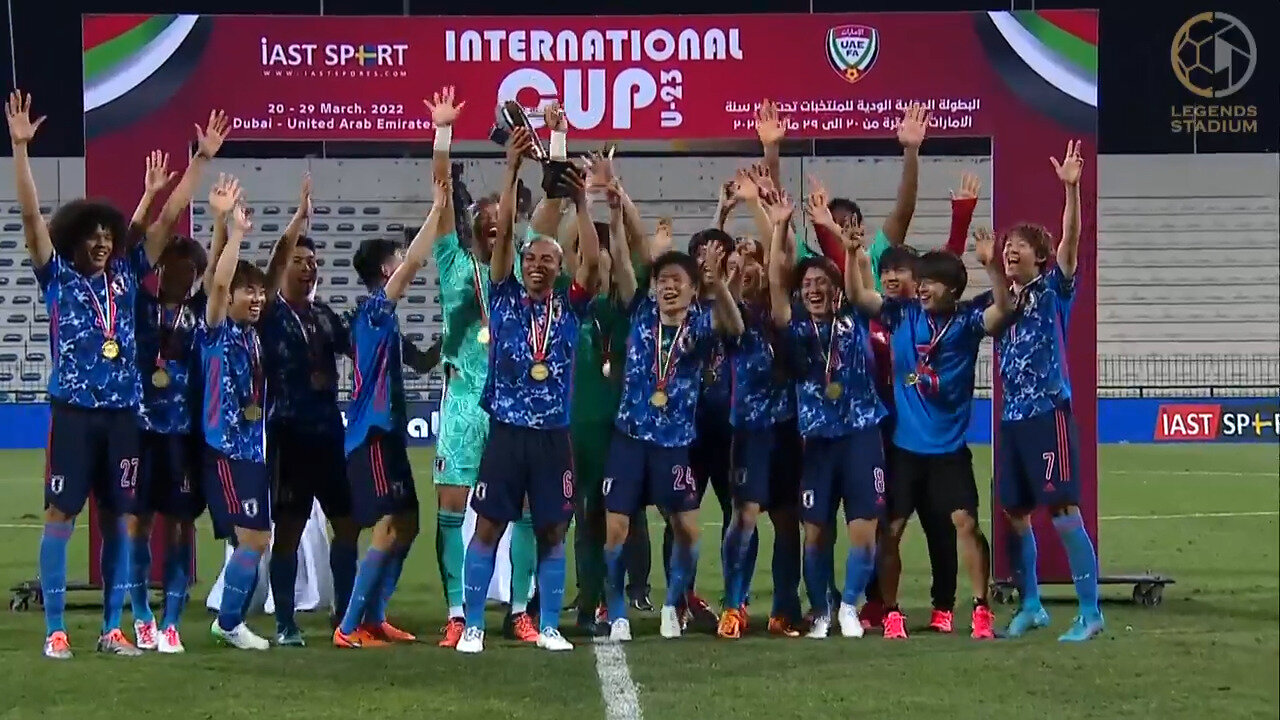 U-21日本代表、細谷真大のゴールでサウジを下し、ドバイカップ優勝決める