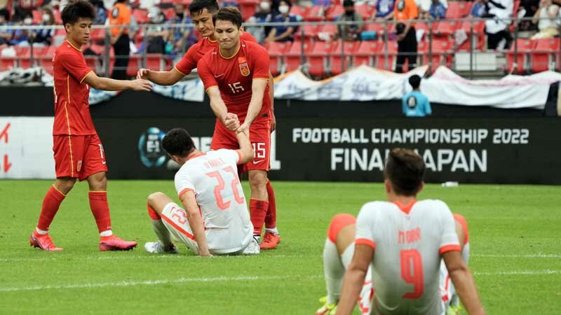 中国が香港を退け１−０勝利、３位でE−1大会を終える