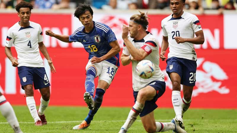 森保ジャパン、アメリカ代表に鎌田、三笘の２ゴールで快勝！W杯に向けて弾みつける