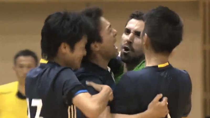 新生フットサル日本代表、強豪ウズベクと３−３ドロー