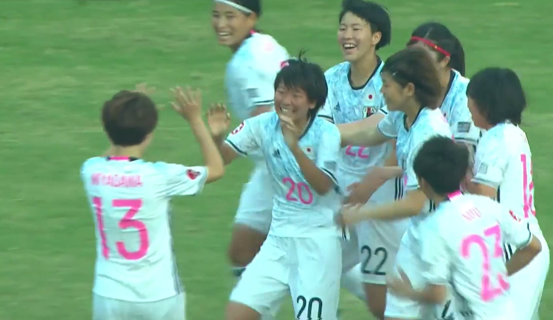 ヤングなでしこが村岡真実、菅野奏音の２発で韓国に完勝、３連勝で準決勝へ