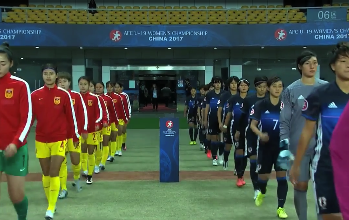 ヤングなでしこW杯出場権獲得！宮澤ひなたの２ゴール含む大量５得点で中国を粉砕、北朝鮮の待つ決勝へ