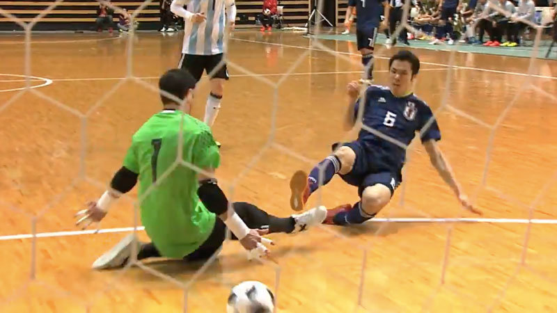 【ハイライト動画】フットサル日本代表、W杯王者アルゼンチンに対して４失点敗戦も、２点を返し意地見せる