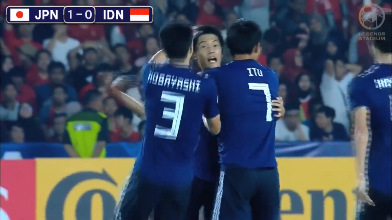 来年のU-20W杯出場権獲得！U-19日本代表、６万人超の完全アウェイ＆豪雨の中でインドネシアを完封