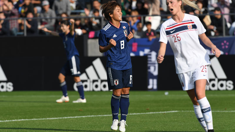 なでしこジャパンが強豪ノルウェーに4-1快勝！ベテランと若手の融合も順調