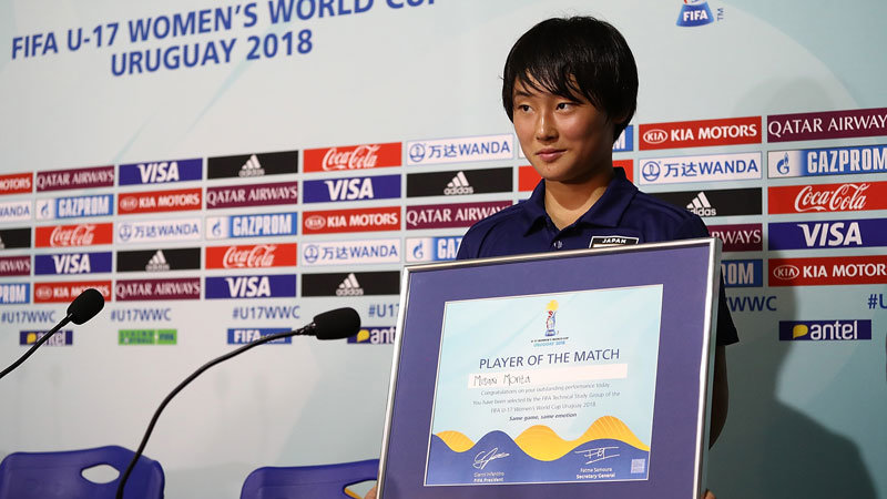 【U-17WWC】MF 森田美紗希「もっと仕掛ければ良かったとかゴールを狙って相手を脅かせればとか、結構後悔している部分はあります。」