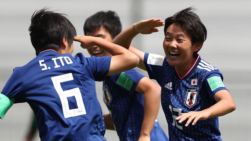 リトルなでしこ、南アフリカから６得点の圧勝で決勝T進出に向けて大きく前進