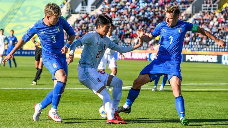 U-20W杯グループリーグ、日本代表は強豪・イタリアと引き分け２位通過を決める