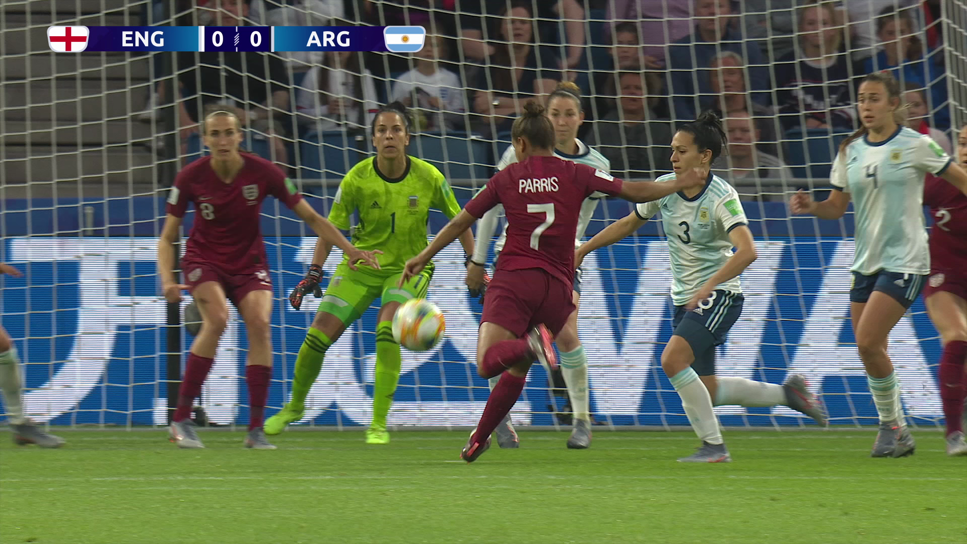 猛攻実ったイングランドがアルゼンチンを下し決勝T進出！【FIFA 女子ワールドカップ - グループD第2節 ハイライト動画】
