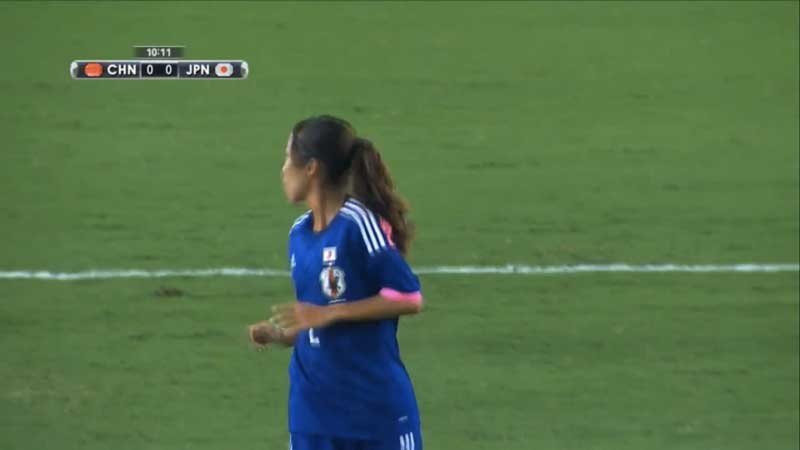 追加招集とは思えない活躍を見せた中島依美