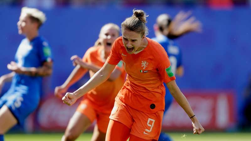女子Ｗ杯：なでしこを破ったオランダがイタリアを一蹴、ベスト４に駒を進める