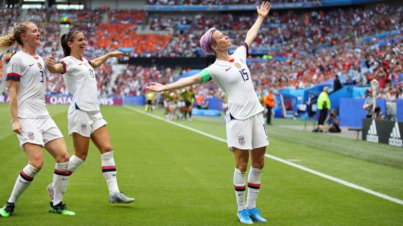 女子Ｗ杯：アメリカが連覇！欧州王者オランダを寄せ付けず４度目のワールドカップ優勝を飾る