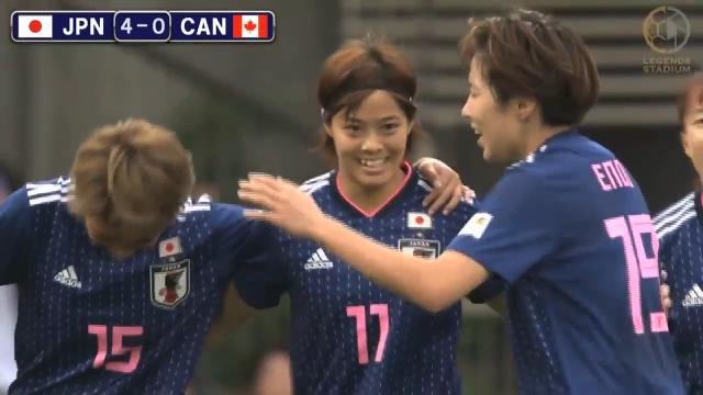 東京五輪に向けて再起動したなでしこジャパン、格上カナダ女子代表を４ー０で一蹴