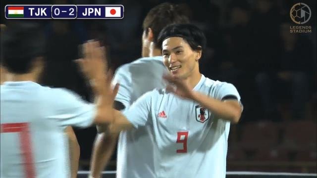 下剋上を狙うタジキスタンに手を焼くも、南野の２ゴール等で日本がW杯アジア２次予選３連勝決める