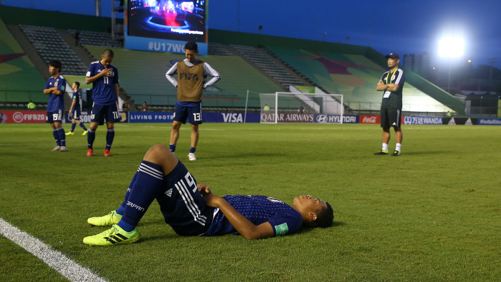 U-17日本代表はメキシコに破れ16強で終戦。西川、若月ら攻撃陣が精度欠く