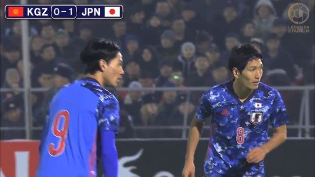 キルギスに苦戦した森保ジャパンはセットプレー２発のみの辛勝も、２次予選４連勝で折り返し