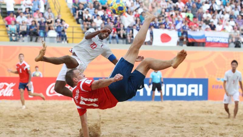 ２点差リードを守り切れず...ビーチ日本代表がW杯３位逃す