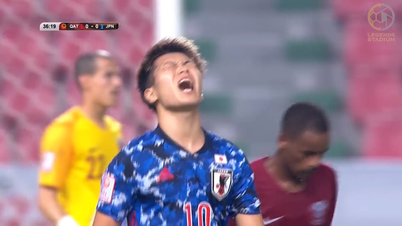 U23日本代表、小川航基のゴールで先制するも不運なジャッジに泣かされカタールとドロー【AFC U23アジア選手権 2020 ハイライト動画】